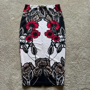 Bebe Floral Skirt - Size XS